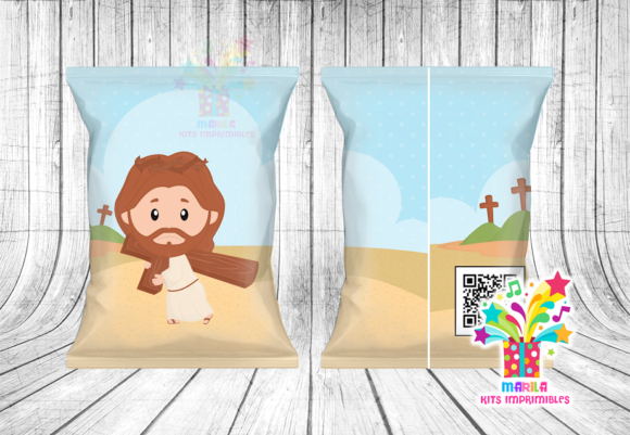 Chip Bag Jesus Christian Design 1 – Faith Meets Party Planning