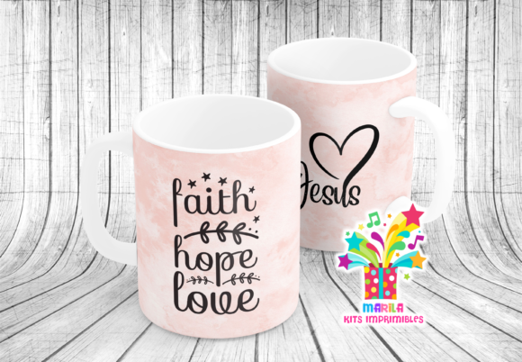 Christian Quotes Mug Sublimation 2 Designs for Creators