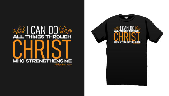 Christian Tshirt Vector Graphic Design Guide