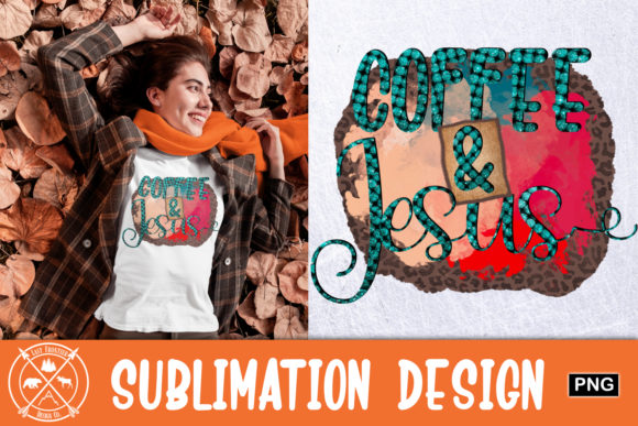 Coffee and Jesus Sublimation Graphic: Ideas & Uses