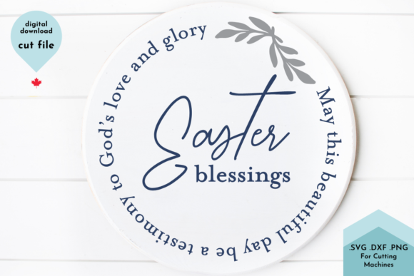 Easter Blessings Christian SVG for Designers