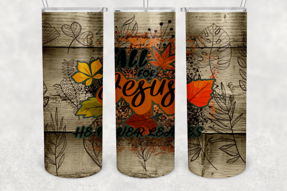 Fall for Jesus Skinny Tumbler 20 Oz: A Faithful Autumn Statement