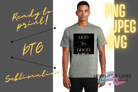 God is Good Christian SVG: A Modern Expression of Faith in Design