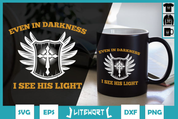 Jesus in Darkness I See His Light: Creative Ideas