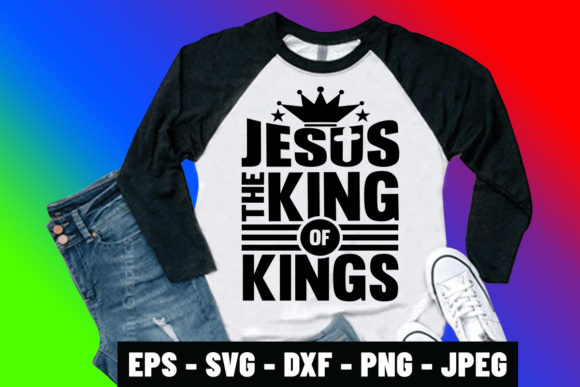 Jesus the King of Kings T-Shirt Design