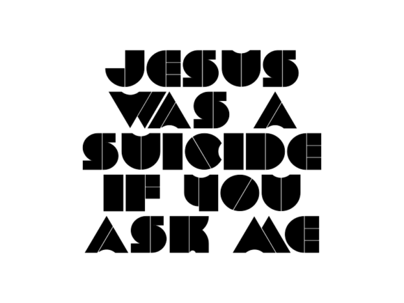 Jesus Was a Suicide if You Ask Me: Strategic Sacrifice for Long-Term Results
