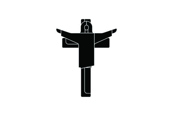 The Strategic Value of Icon Easter Flat Jesus Black Filled in Modern Visual Communication